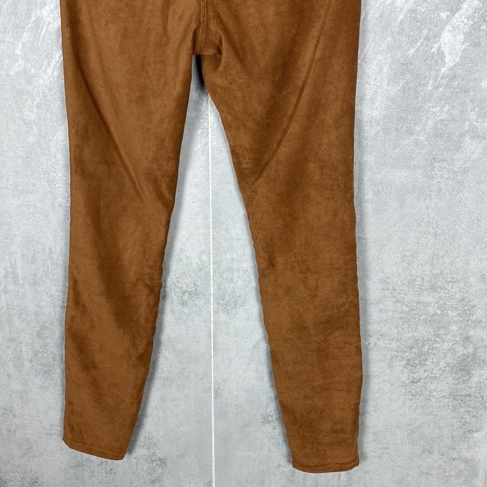 Good American brown suede skinny pants - Picture 6 of 8